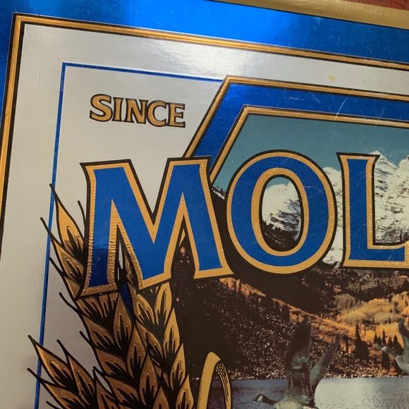 Molson Brewery framed sign - Picture 2 of 7